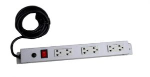 รางไฟ 4 Outlet พร้อมสาย 1.8 เมตร และ Surge Protection รุ่น G7-00004 (AC Power Distribution)